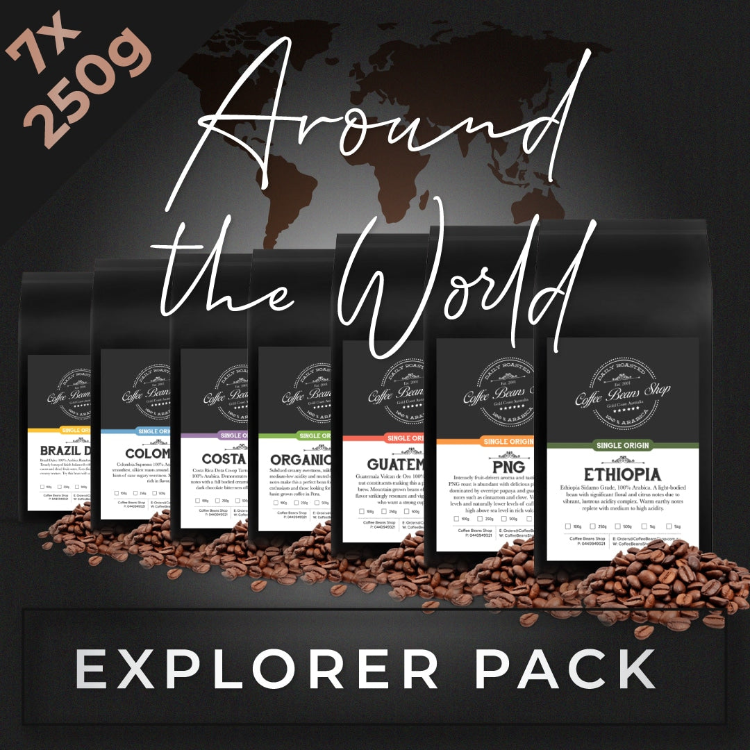 Around the World – 7 x 250g