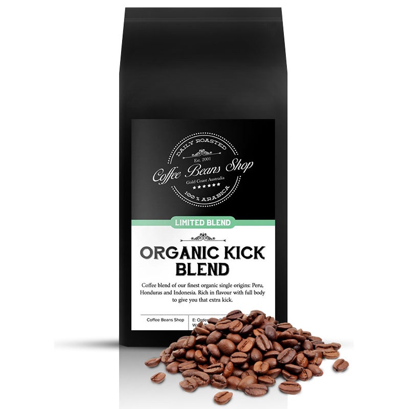 Organic Kick Blend Coffee Beans