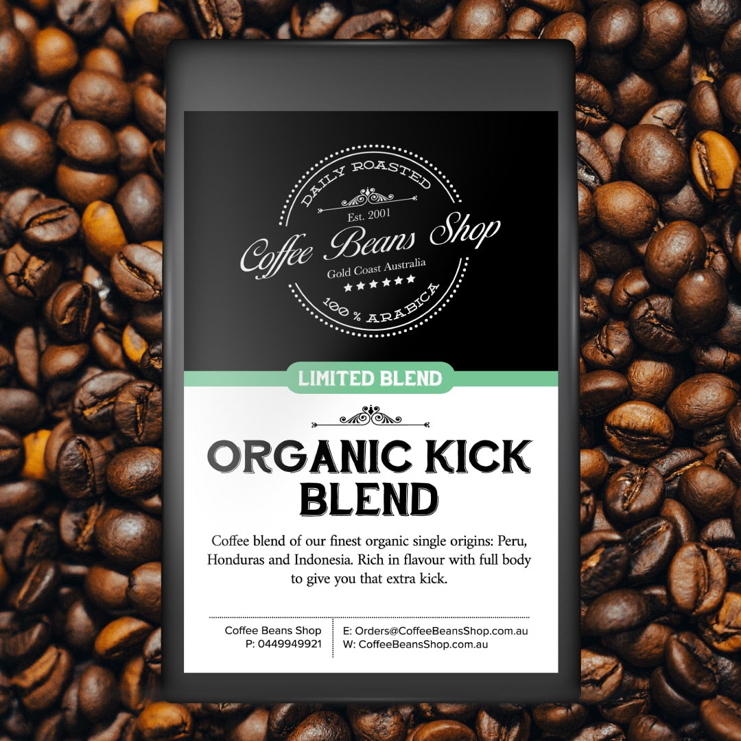 Organic Kick Blend Coffee Beans