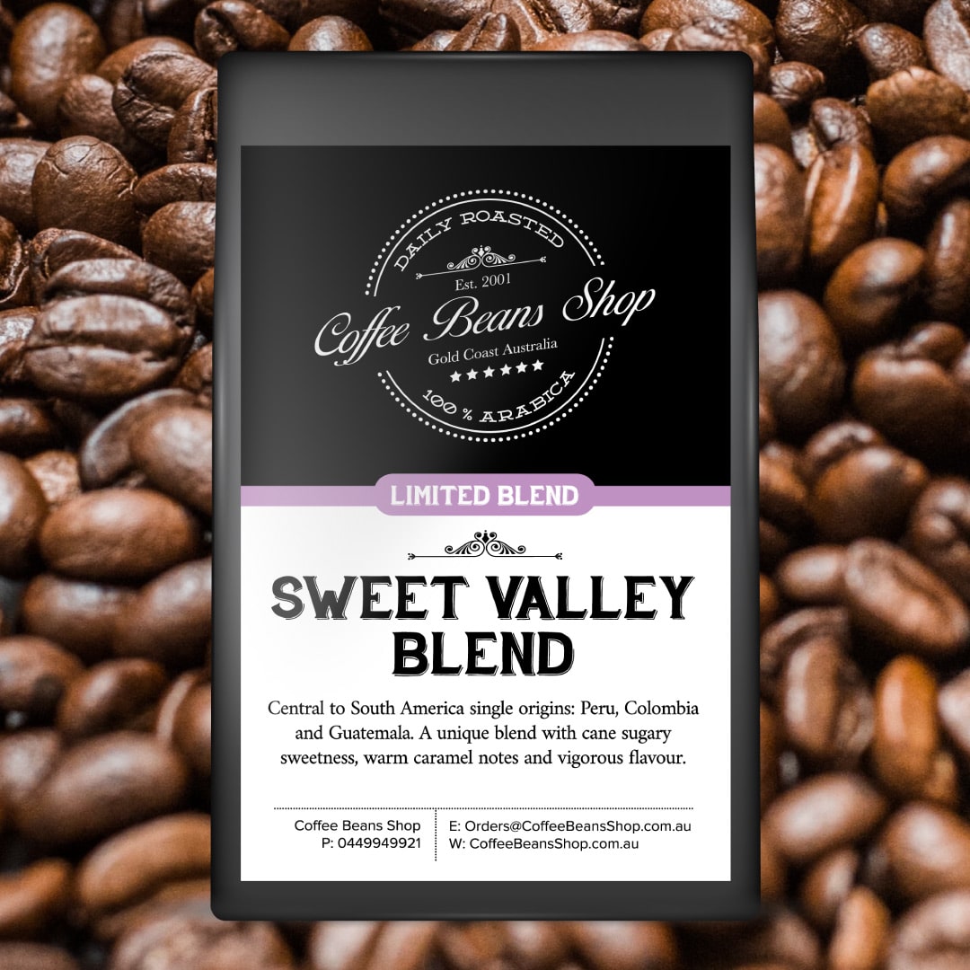 Sweet Valley Blend Coffee Beans Buy fresh coffee beans Australia