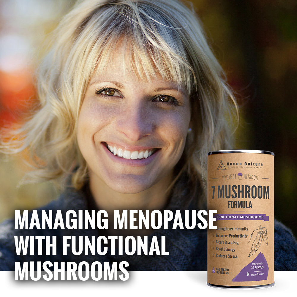 Managing Menopause with Functional Mushrooms Coffee Beans Shop
