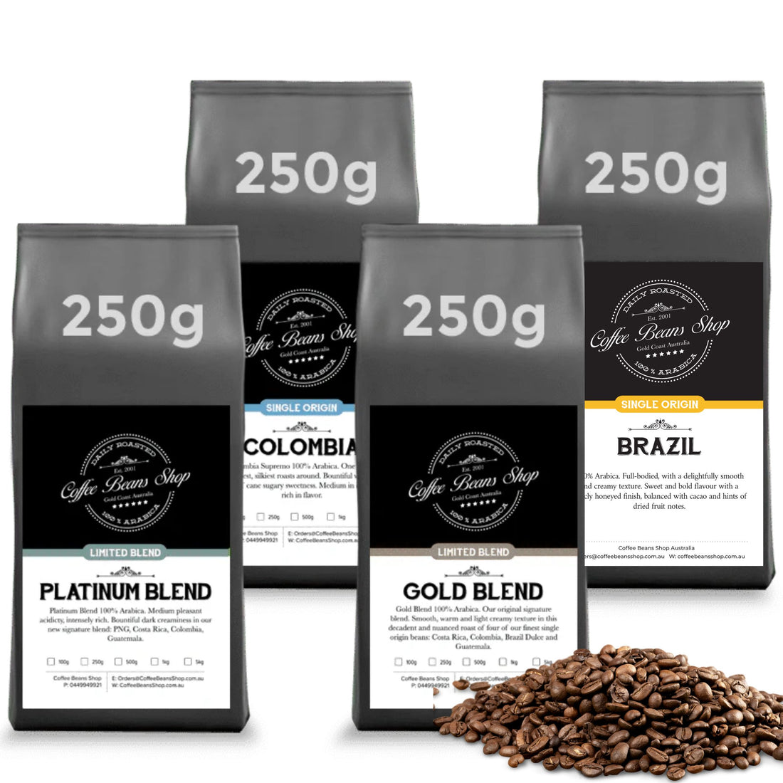 Sample Pack 2 (4x250g)