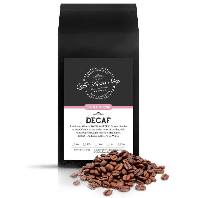 Decaf Colombia Coffee Beans