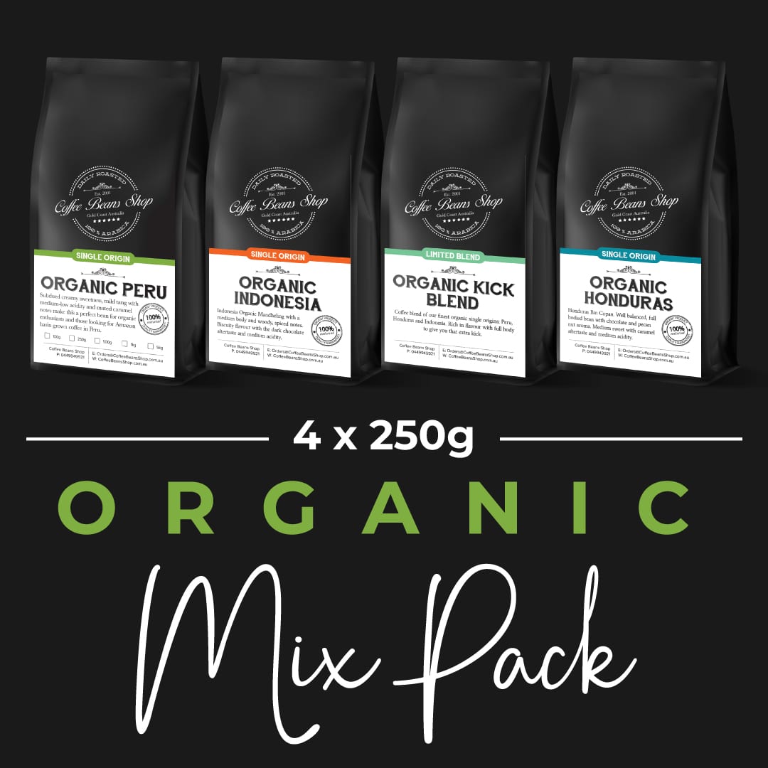Organic Coffee Mix Pack – 4 x 250g
