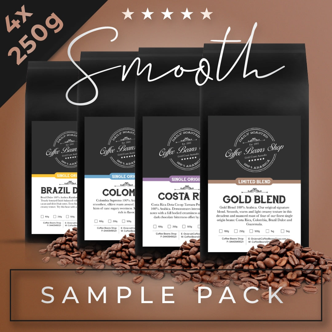 SMOOTH sample pack – 4 x 250g